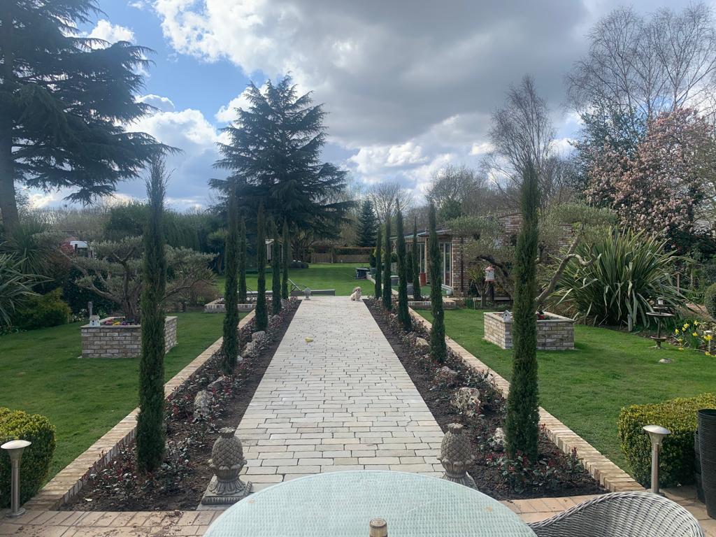 Italian Cypress Private Garden