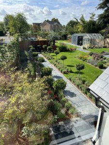 Height form and foliage Farmhouse Garden Cambridgeshire