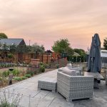 Seating area Farmhouse Garden Cambridgeshire