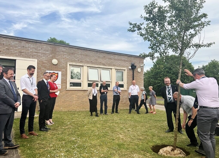cherry tree donation Stratton School allgrowth